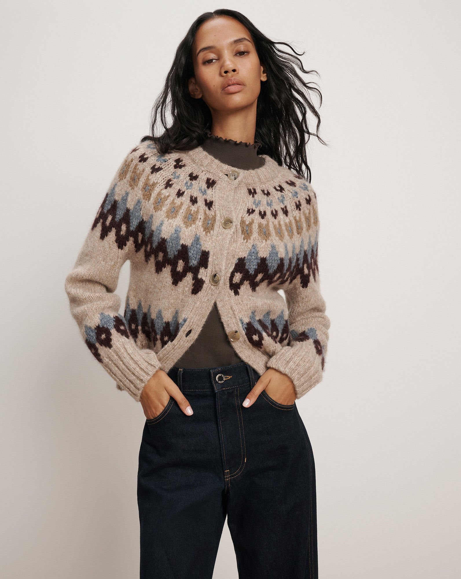 CHRISTINA FAIRISLE CARDIGAN - 2