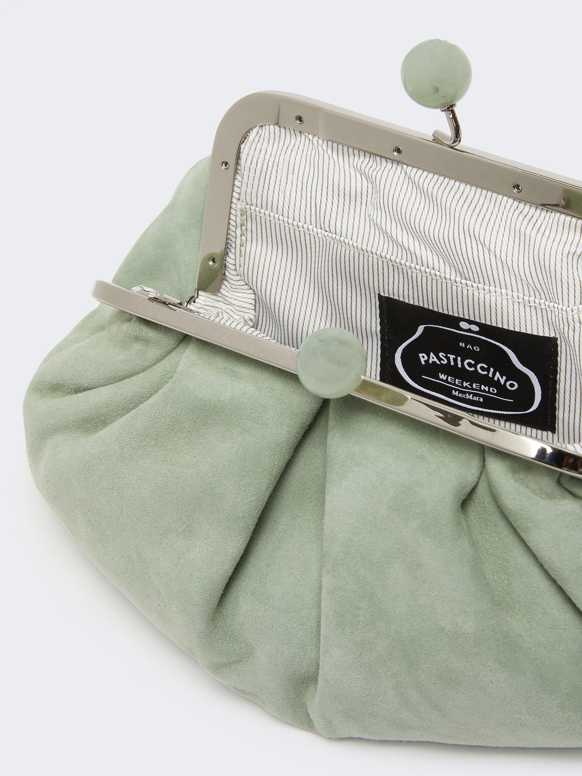 VALOIS Small suede Pasticcino Bag - 6