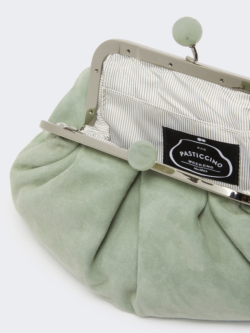 VALOIS Small suede Pasticcino Bag 6