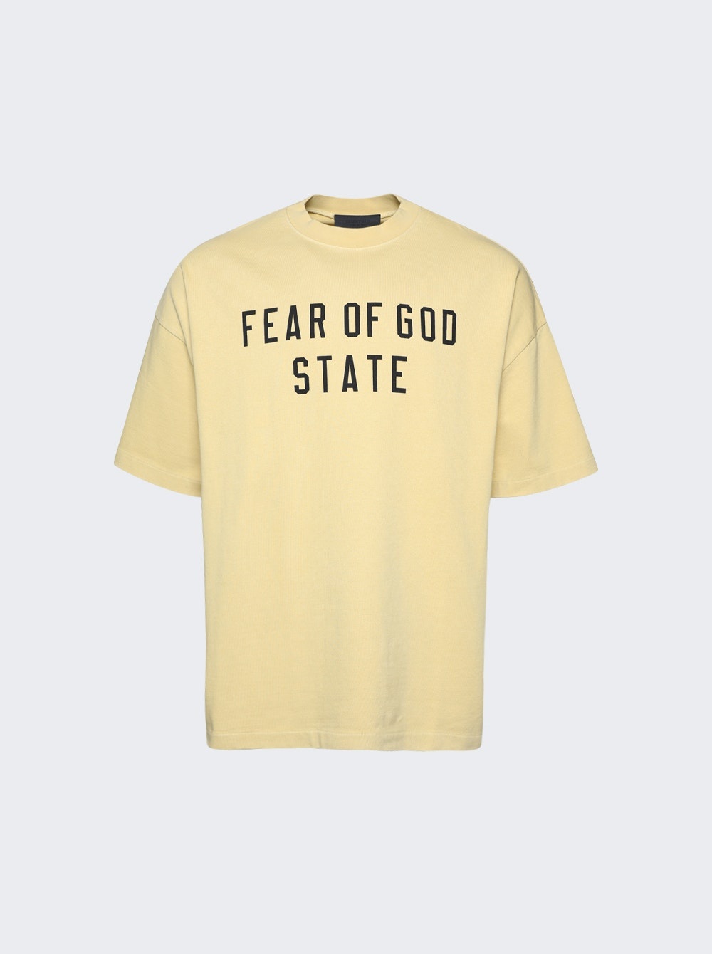 Heavy Crewneck Tee Amber - 1