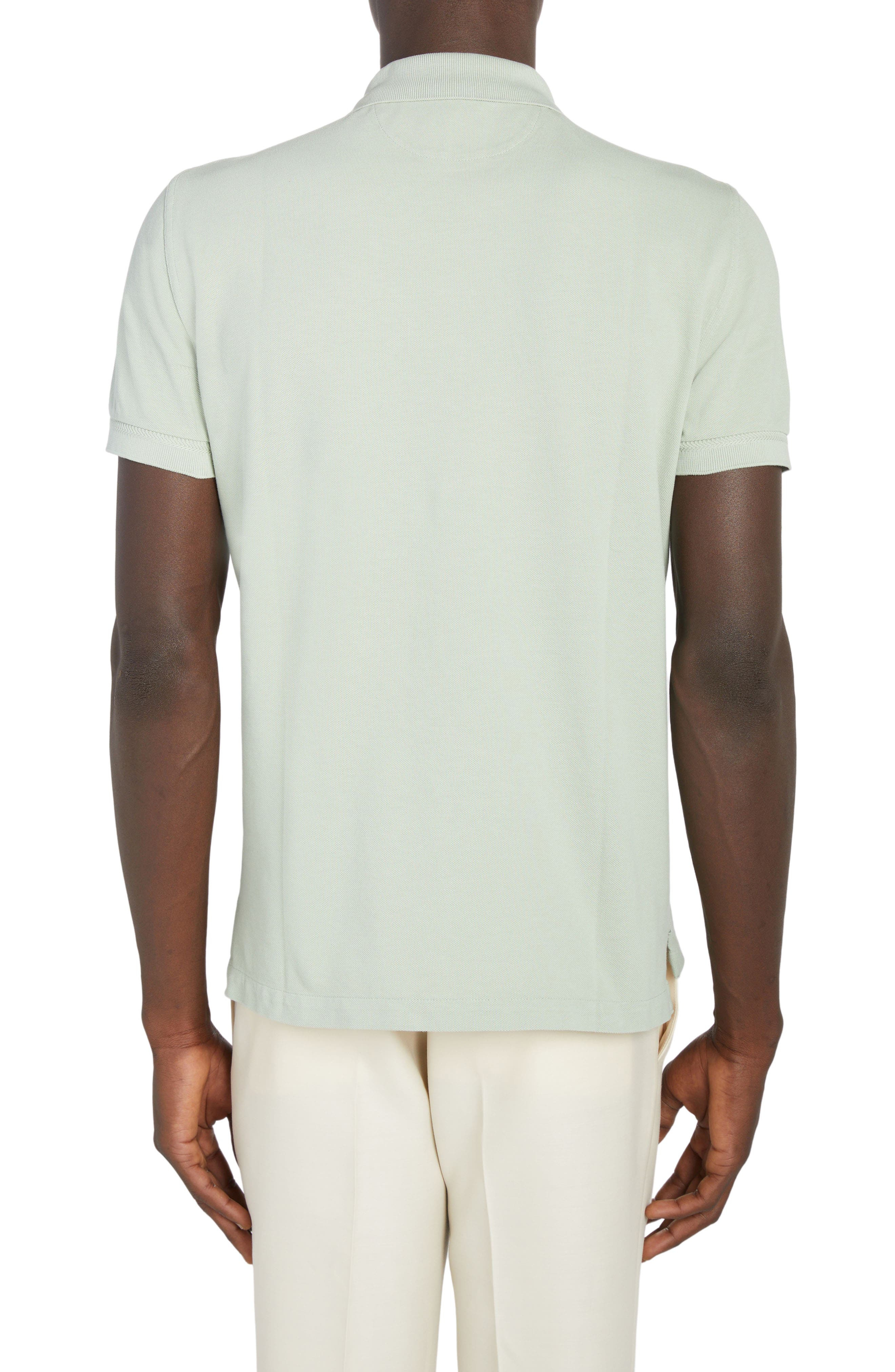 Short Sleeve Cotton Piqué Polo - 2