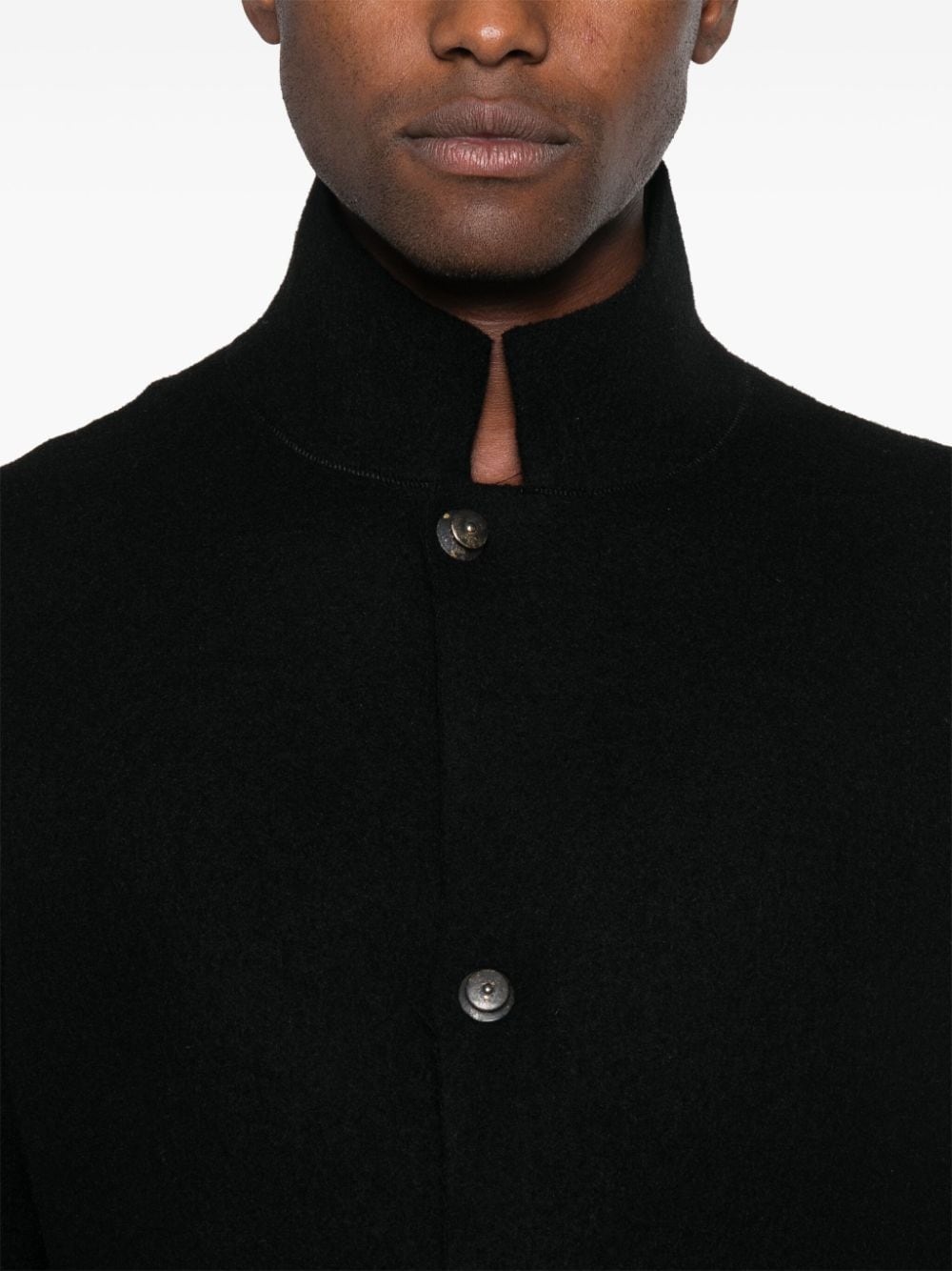 zip-detailed coat - 5