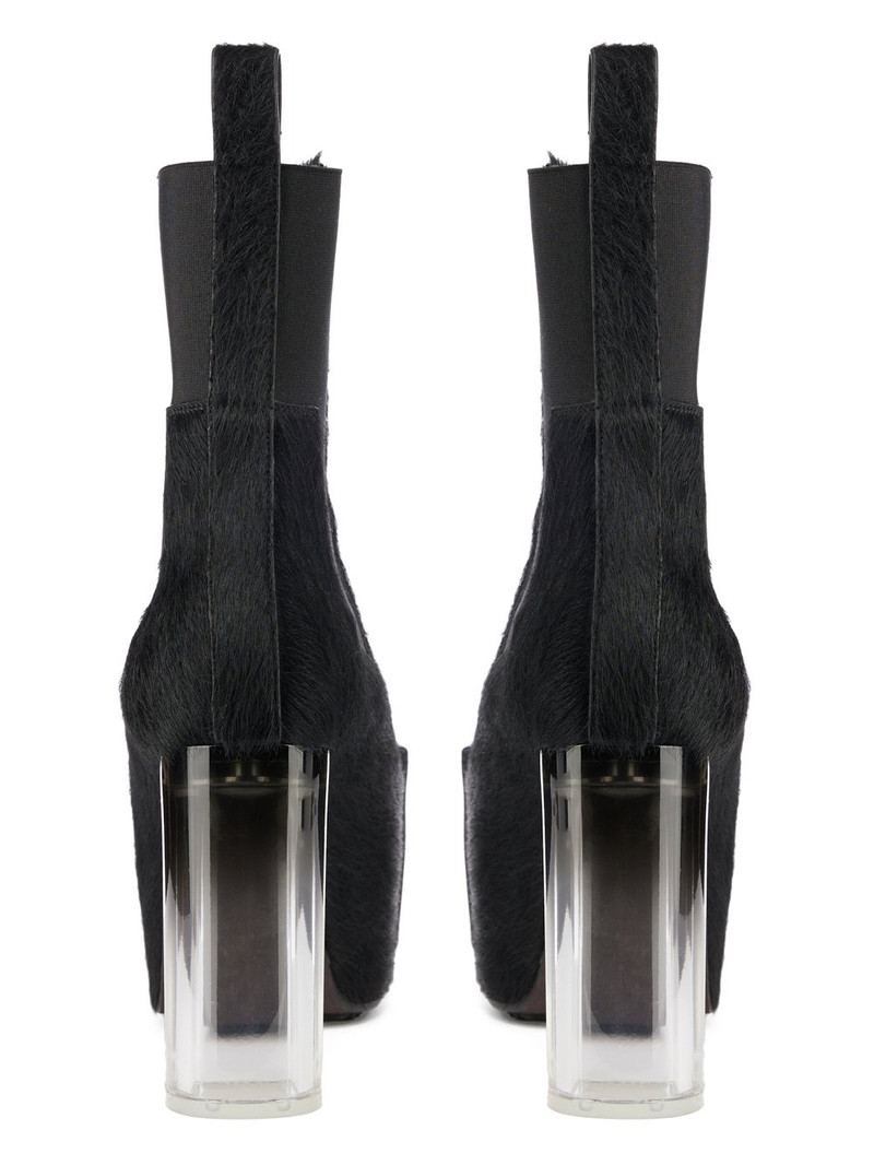 Grilled platform boots 4