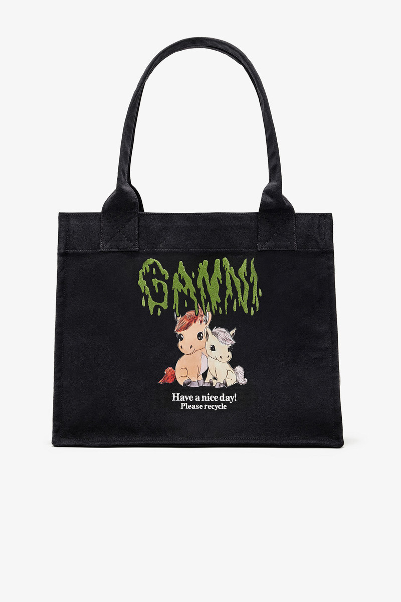 PONY PRINTED LARGE TOTE 1