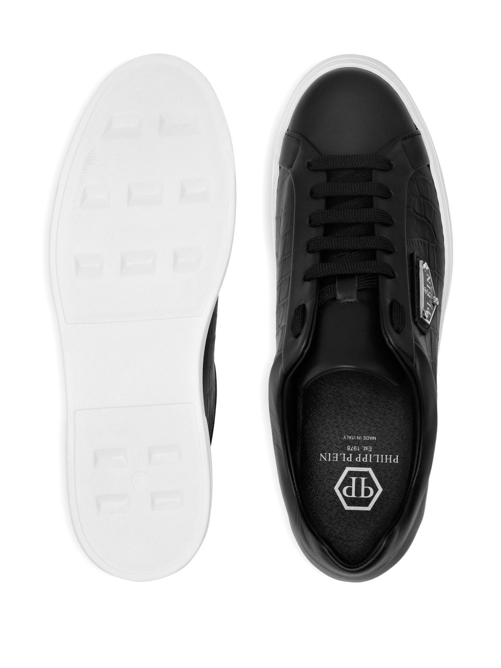 leather sneakers - 3