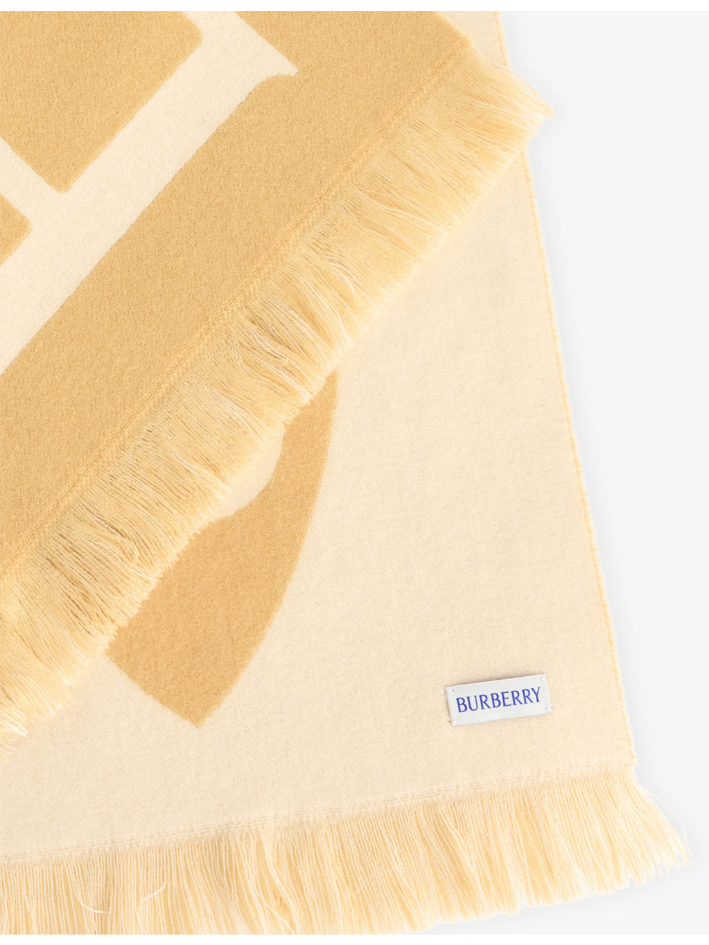 Football Brand-Print Wool Scarf - 2