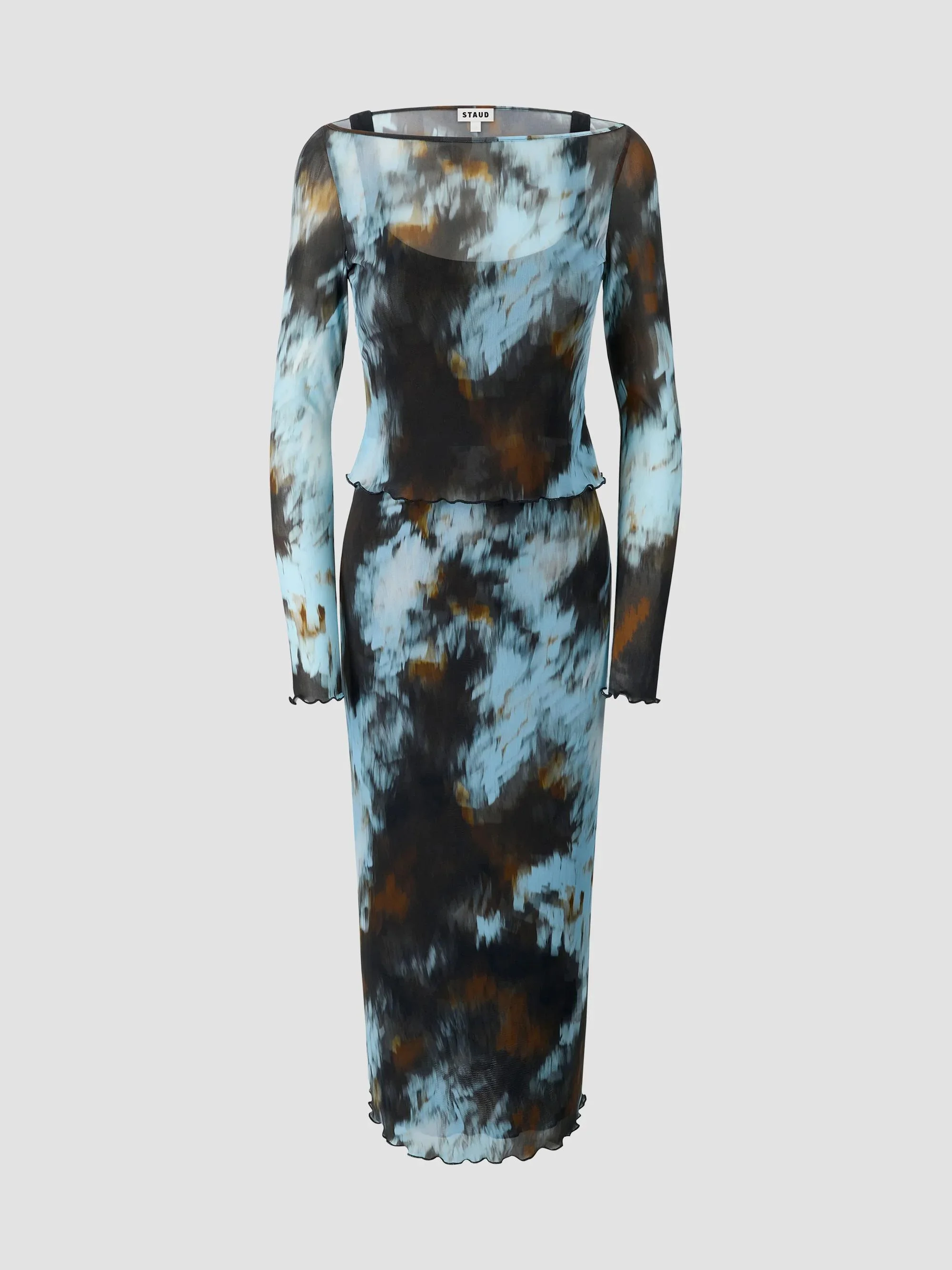 Women's Zella Abstract Maxi Dress - Night Spark - 1