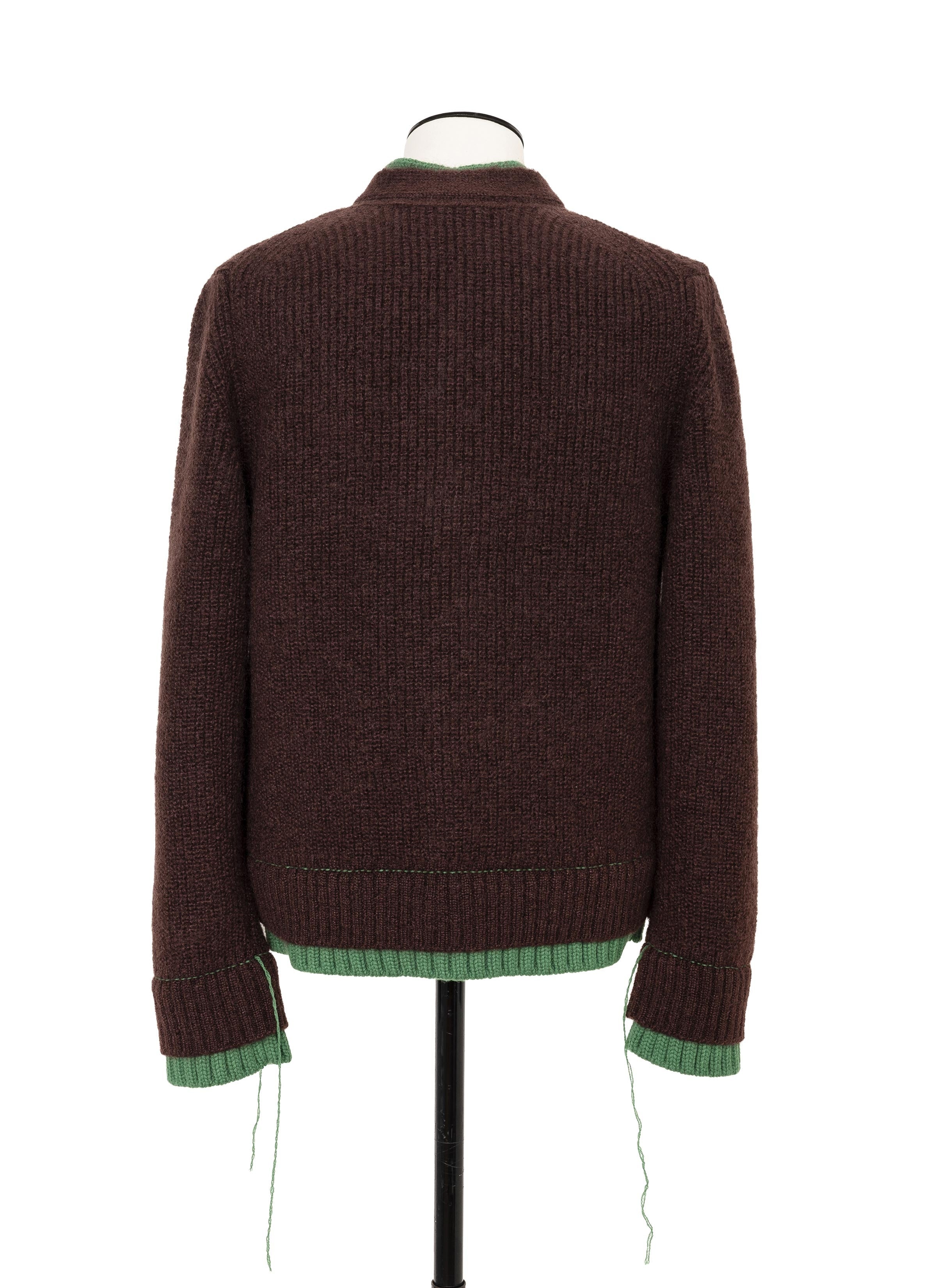 Wool Knit Cardigan - 3