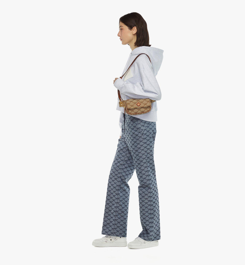 MCM Himmel Belt Bag in Lauretos Jacquard outlook