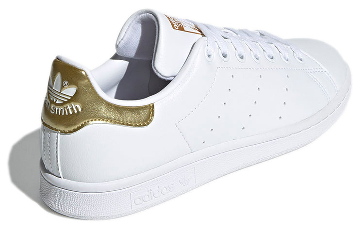 (WMNS) adidas Stan Smith 'White Gold Metallic' G58184 - 4