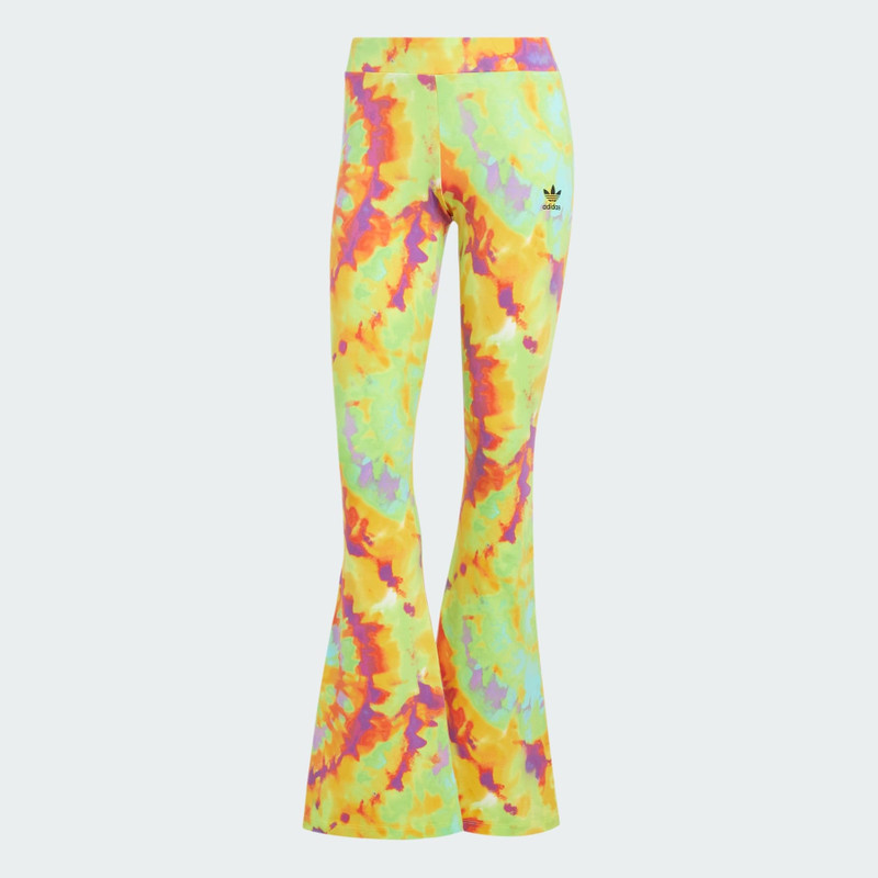 Tie-Dyed Flared Pants - 1