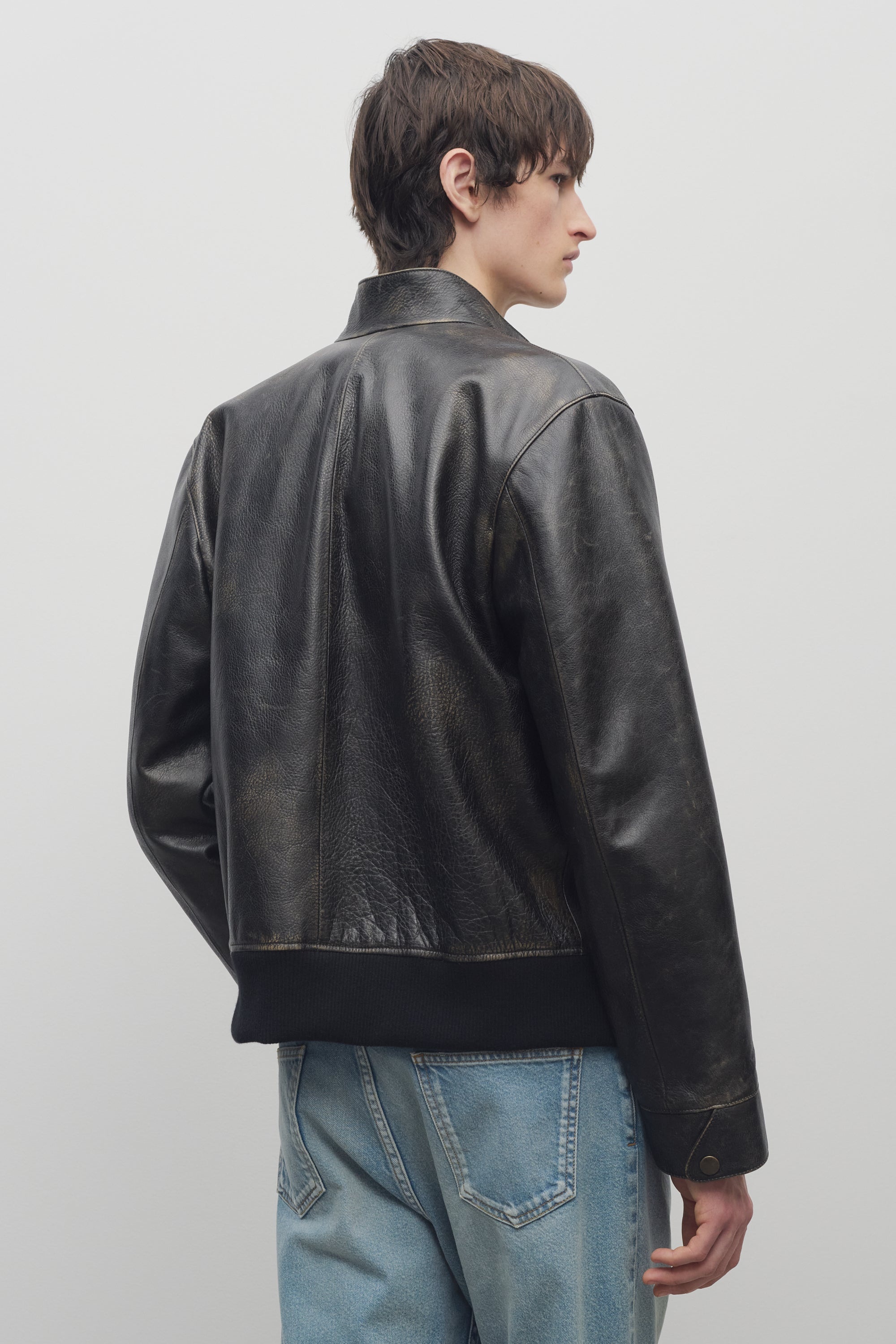 Edrice Jacket in Leather - 5