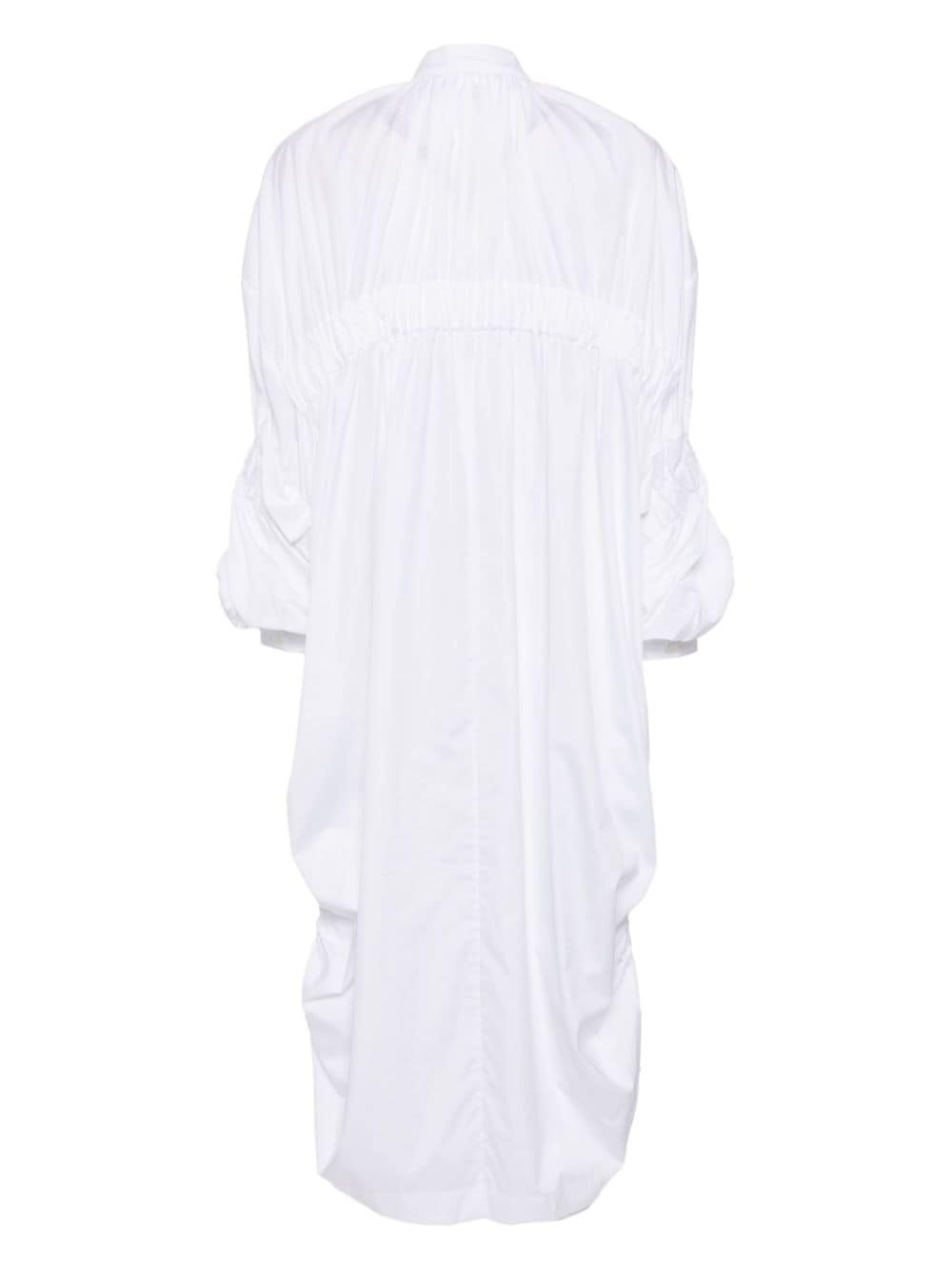 drawstring detail day dress - 2