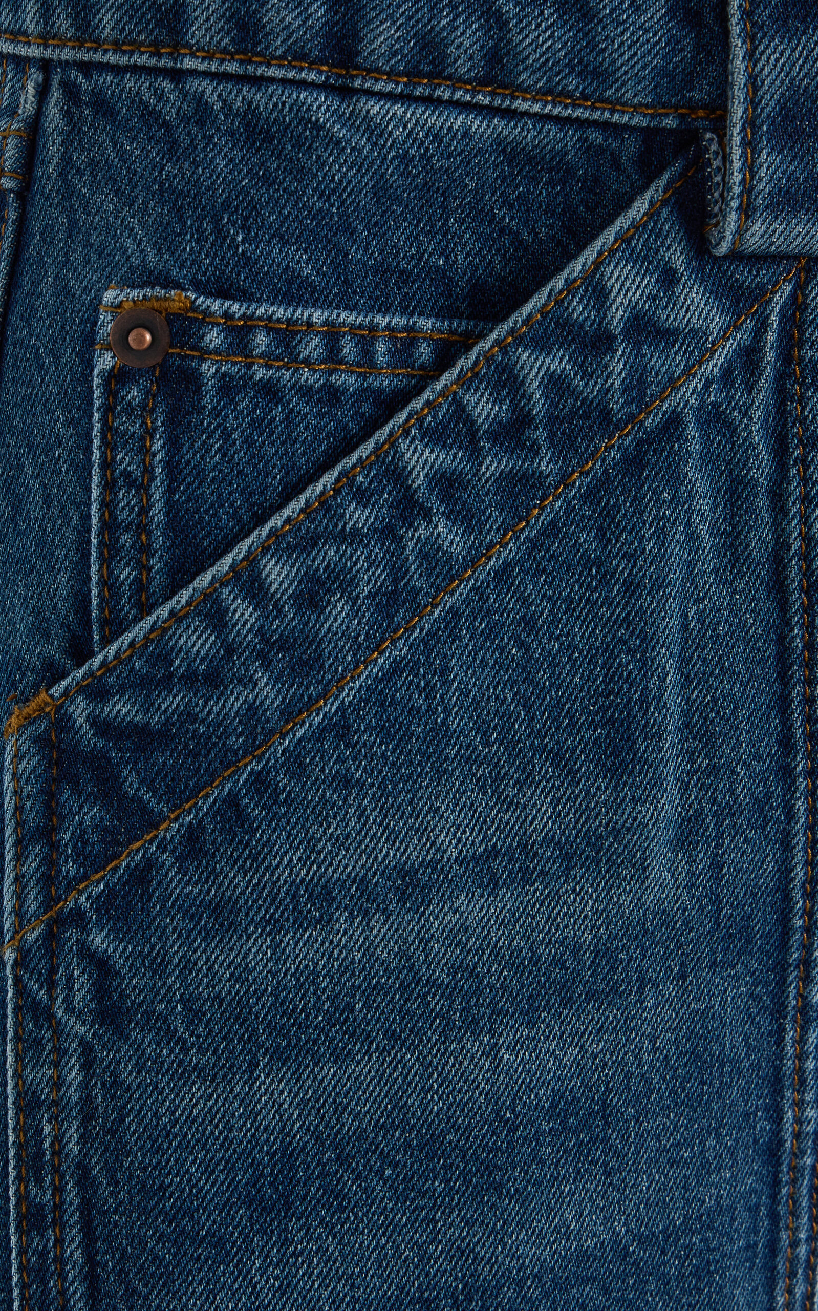 Denim Patch Pocket Pants navy - 5