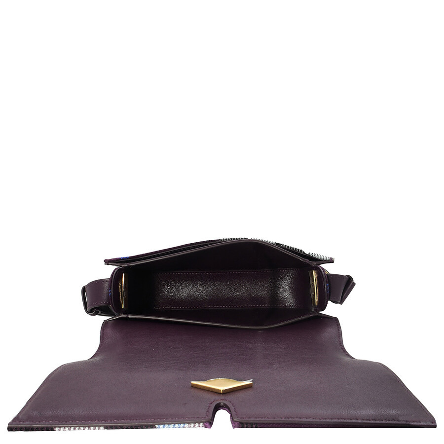Burberry Jacquard-Woven Snip Bag - 6