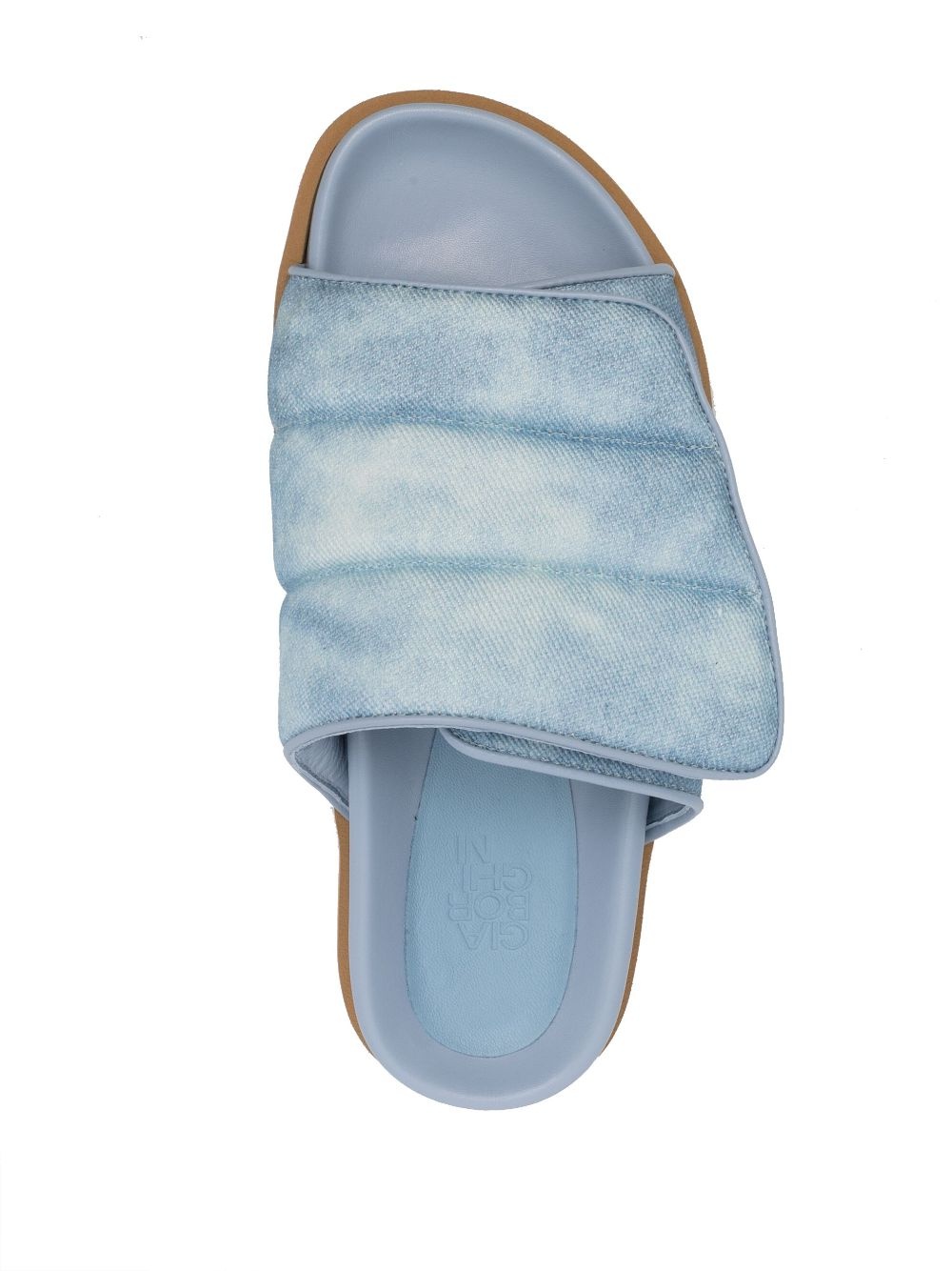 camouflage-print padded slides - 4