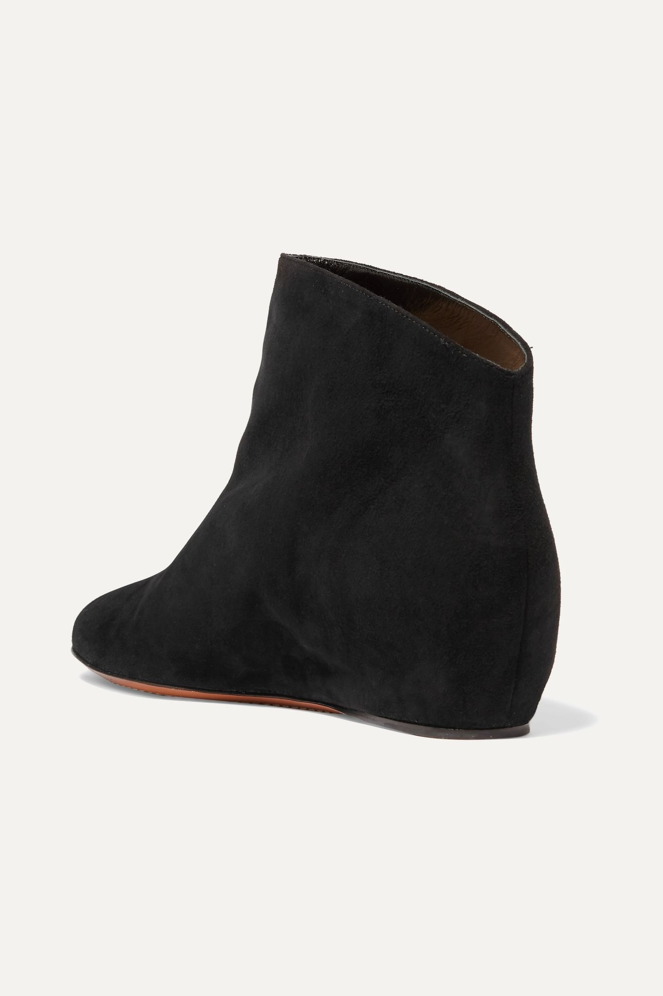 35 suede wedge ankle boots - 4