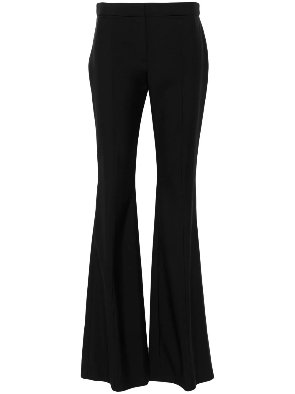 mid-rise flared trousers - 1
