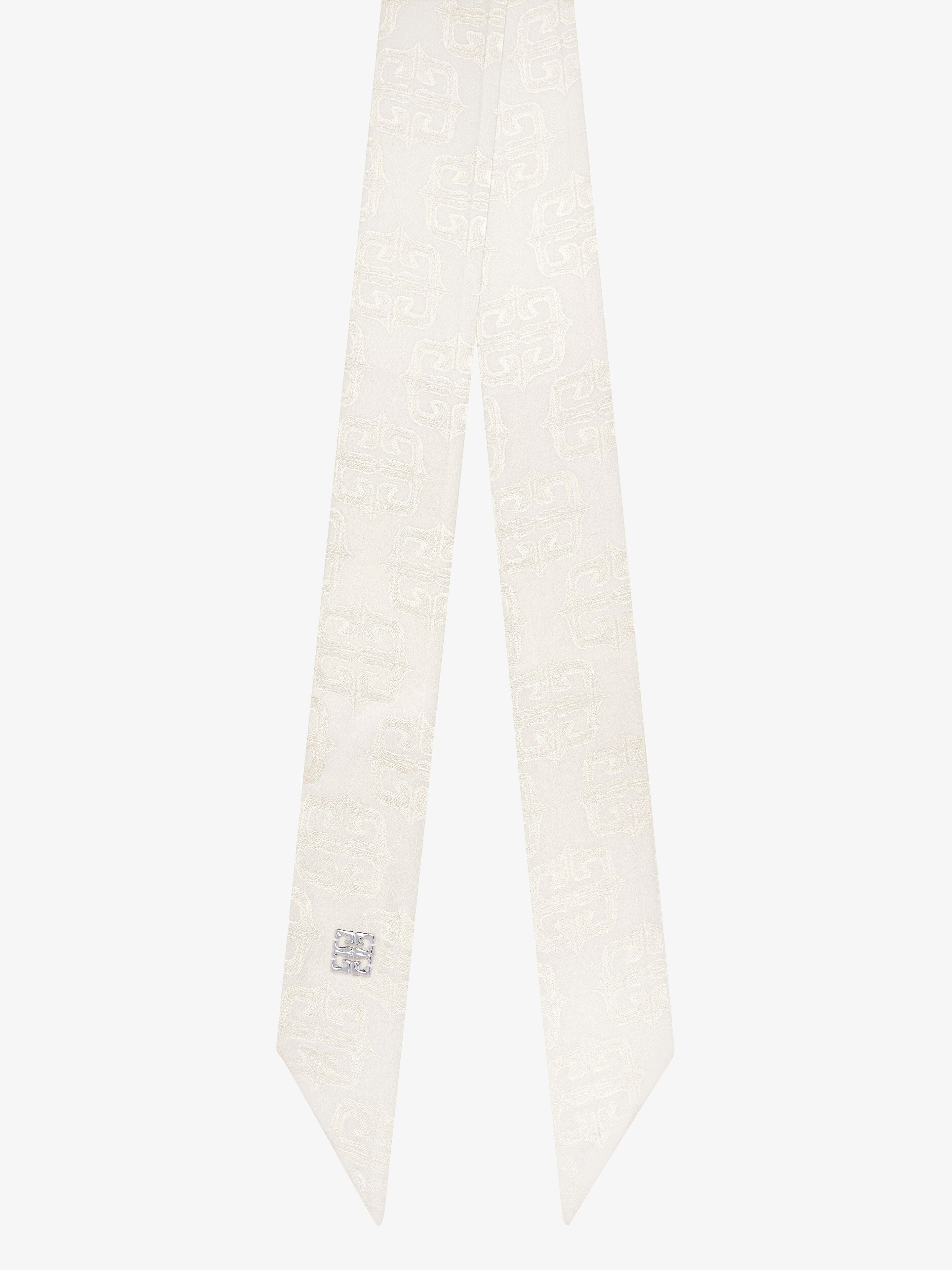 4G LIQUID BANDEAU IN SILK WITH 4G DETAIL - 2