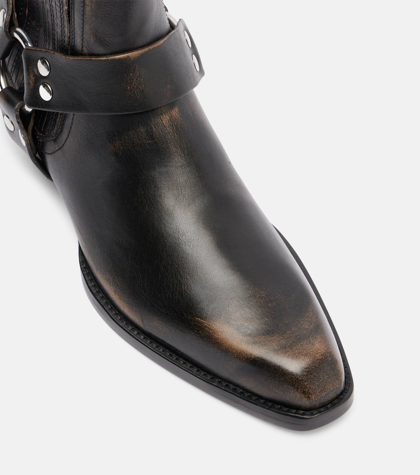 Helena leather ankle boots - 5