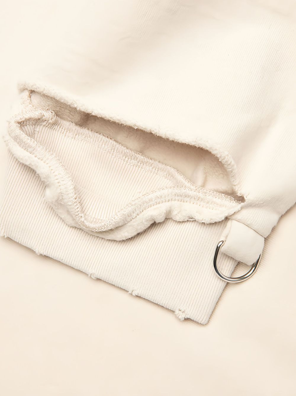 washed distressed hoodie - 5