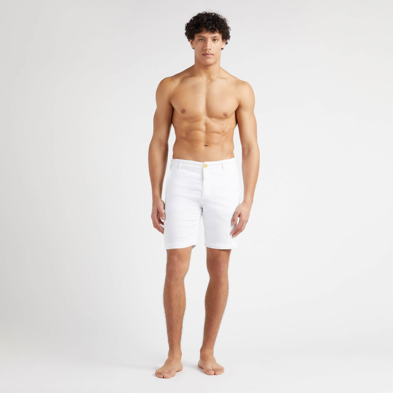 Vilebrequin Men Tencel Satin Bermuda Shorts Solid outlook