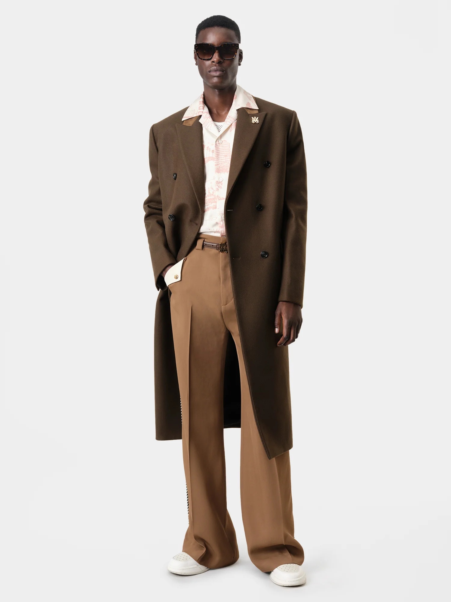 DOUBLE-BREASTED OVERCOAT - 2