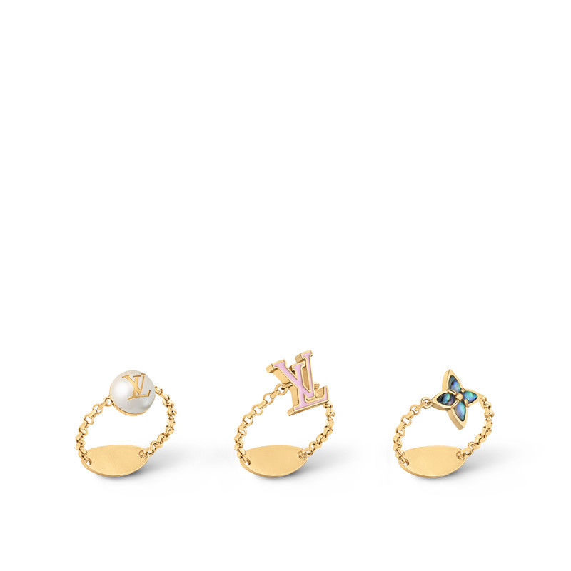 Louis Vuitton LV Layer Color ring set outlook