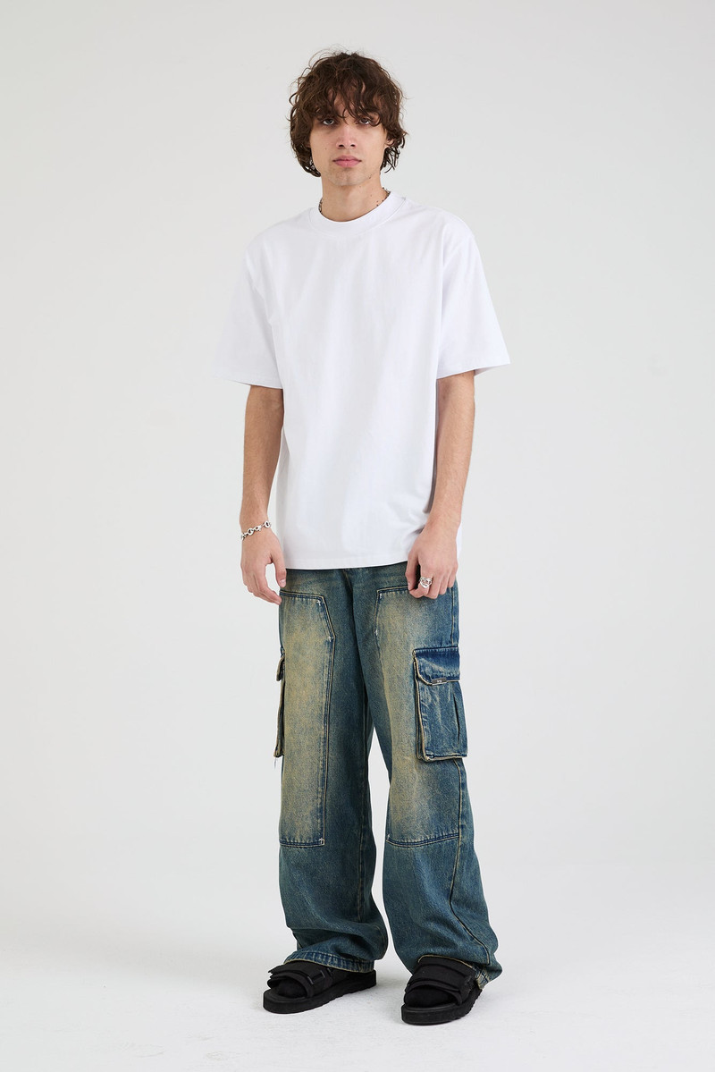 RYAN WIDE LEG CARPENTER JEAN | BLUE MINERAL 3