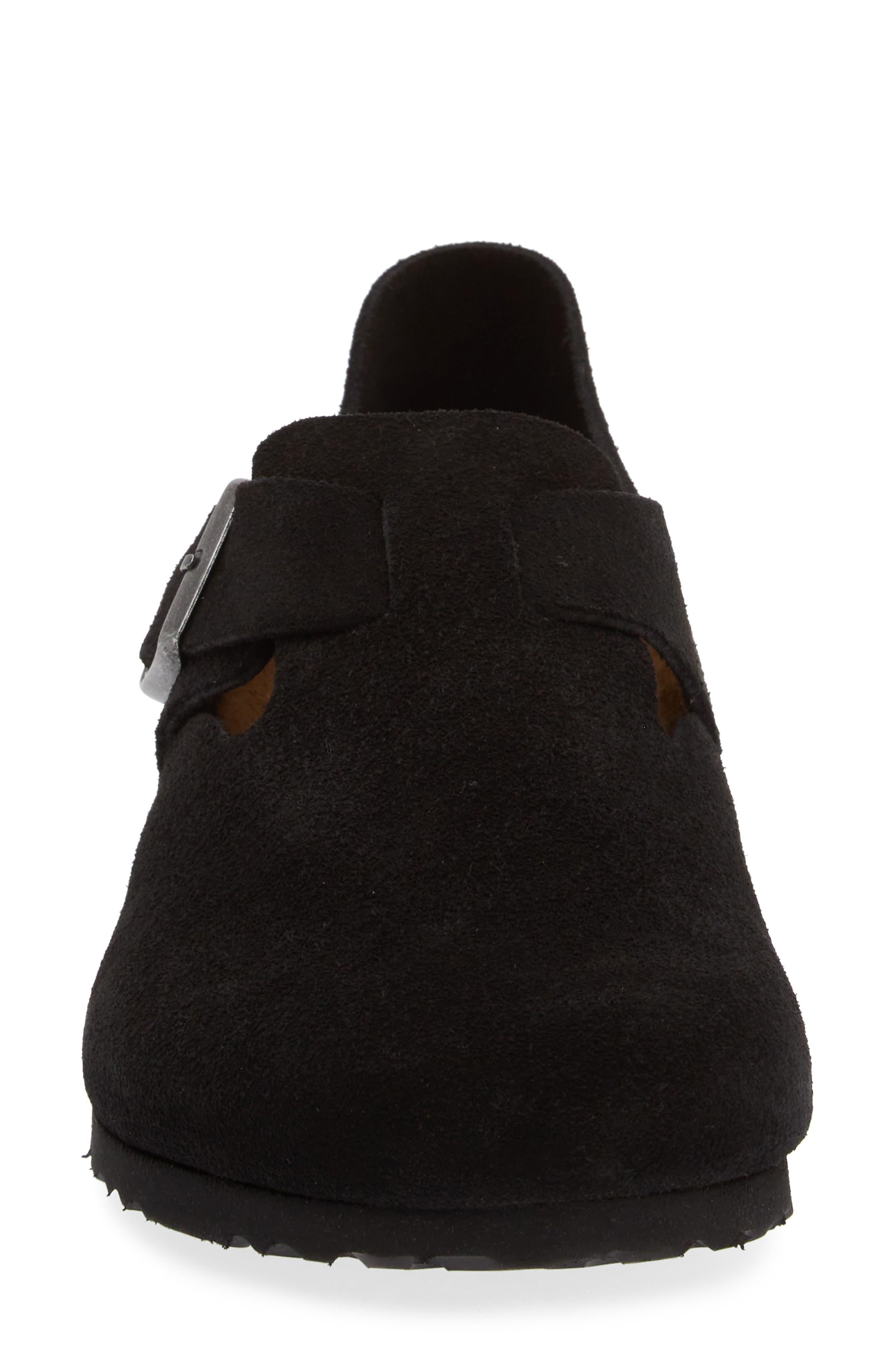 Birkenstock 'London' Slip-On in Black Black at Nordstrom - 4