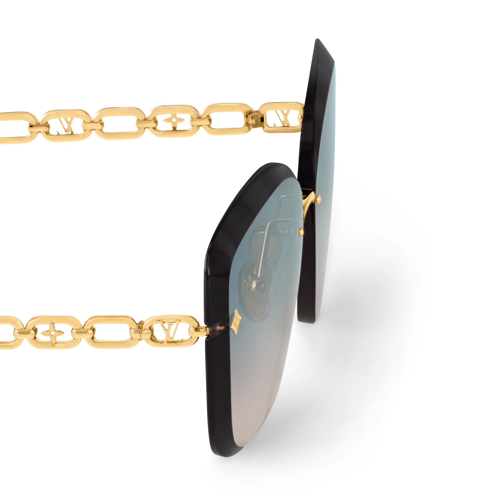 LV Jewel Round Cat Eye Sunglasses - 4