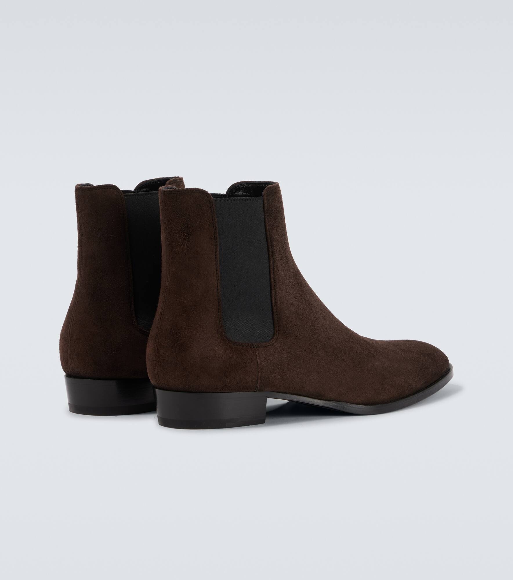 Wyatt suede Chelsea boots - 6