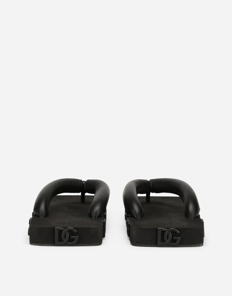 Dolce & Gabbana Rubber thong sandals outlook