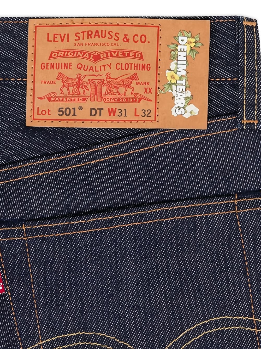 DENIM TEARS x Levis Tears 501 jeans | REVERSIBLE