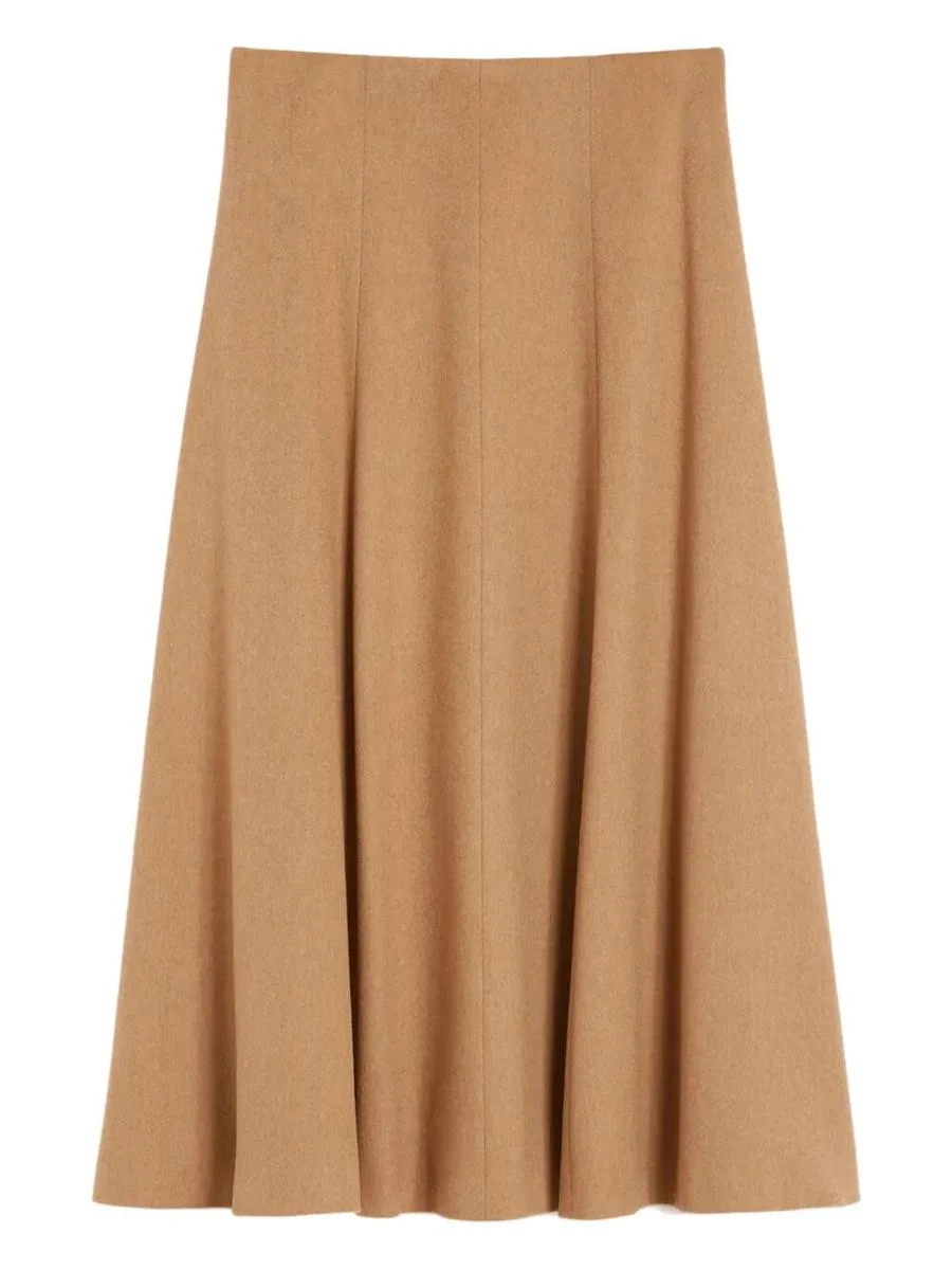 Max Mara "Geneve" Round Midi Skirt Clothing - 1