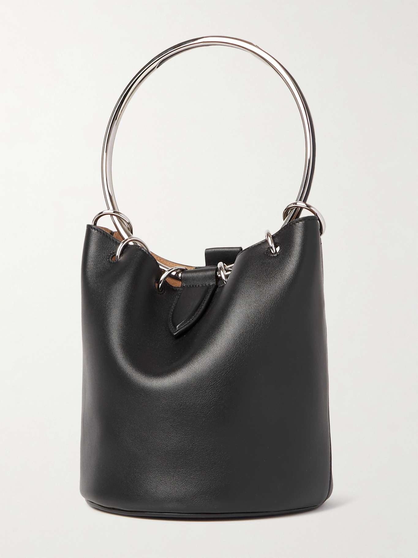 Alaïa Ring leather bucket bag | netaporter | REVERSIBLE