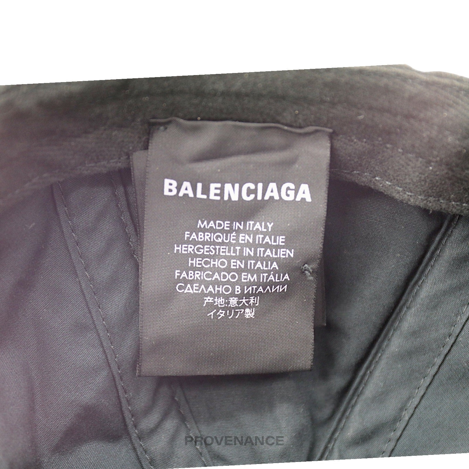 Balenciaga WFP World Food Programme Cap - Faded Black - 10