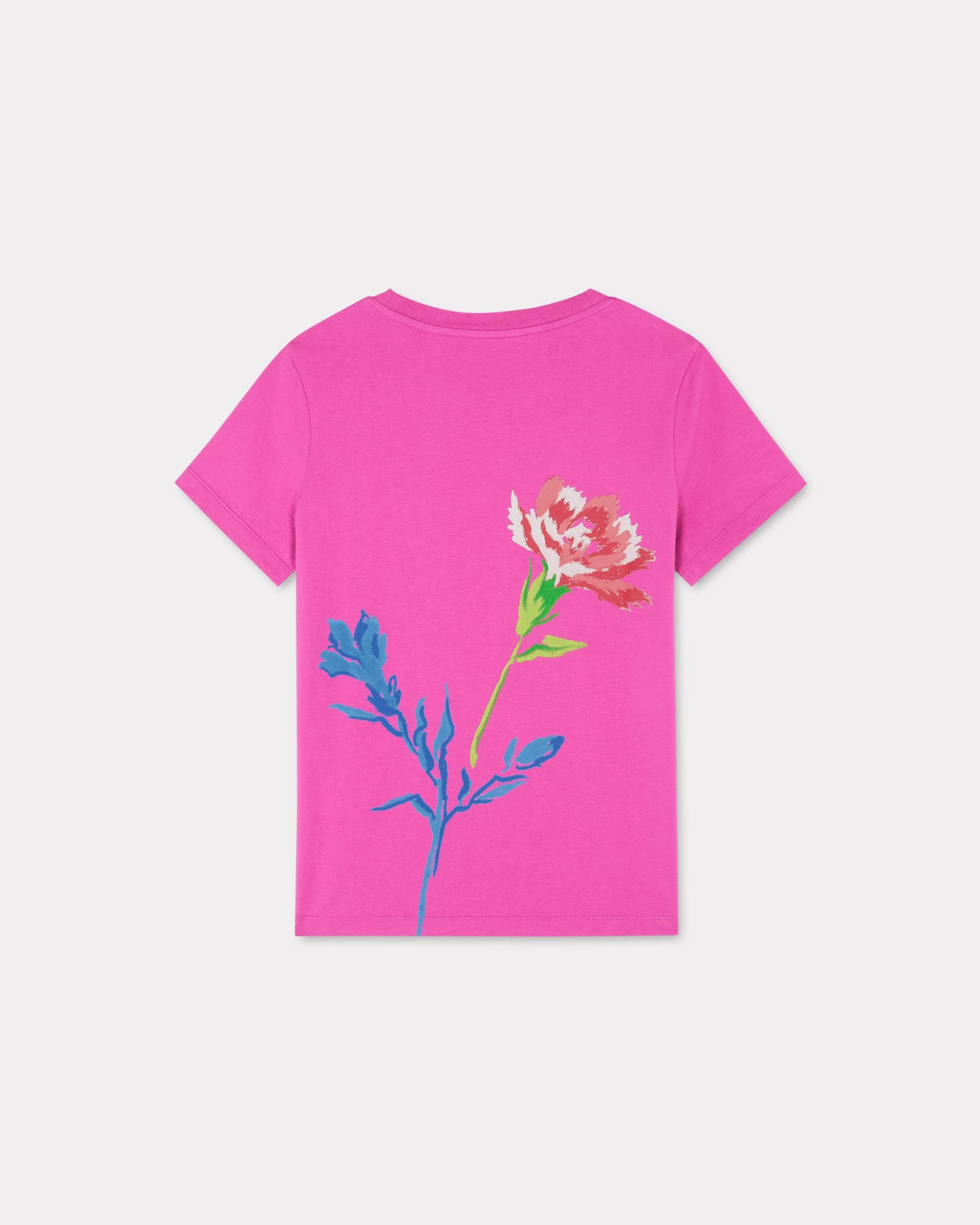 'KENZO Drawn Flowers' T-shirt - 2