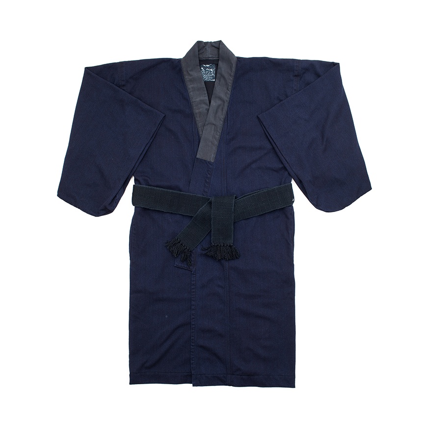 YUKATA COAT (WOOL) DK.INDIGO - 1