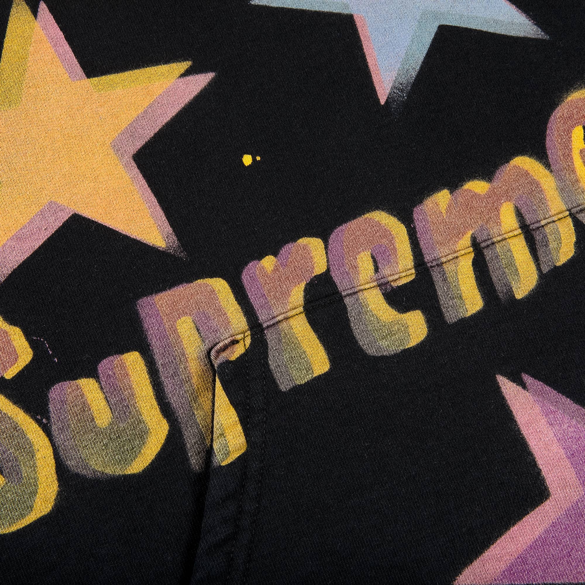 Supreme Gonz Stars Hooded Sweatshirt 'Black' - 2