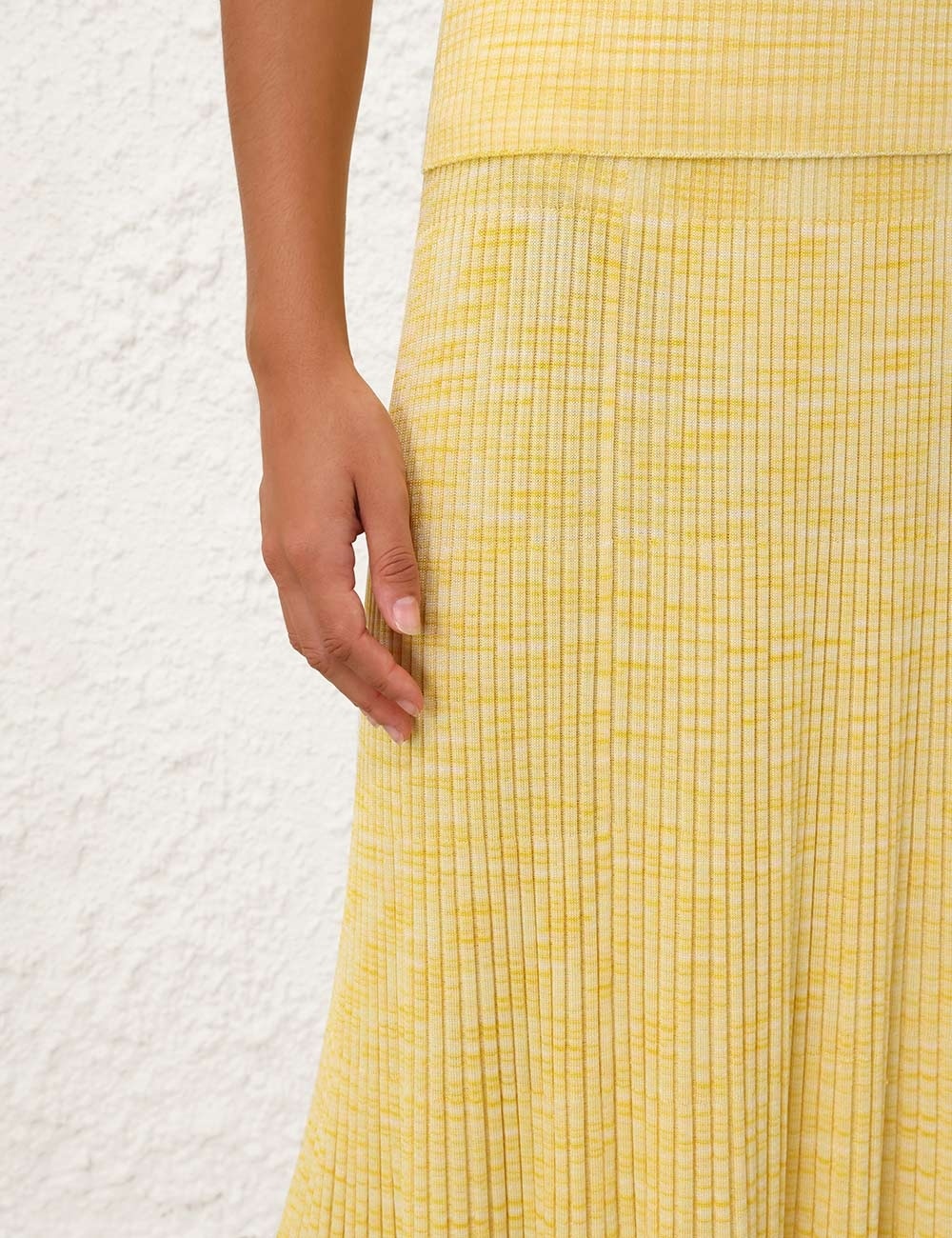 ILLUMINATE MOULINE SKIRT - 5