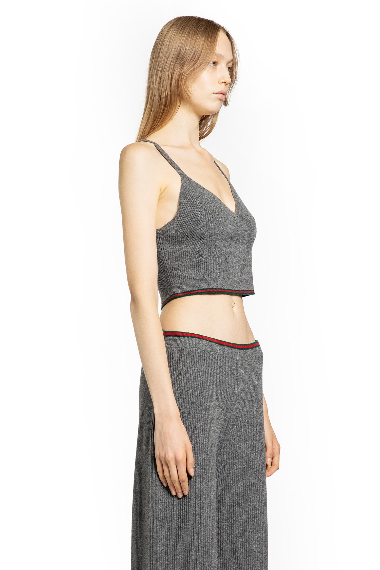 Gucci Woman Grey Tops - 2