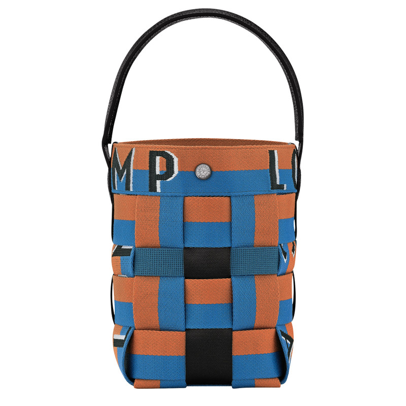 Re-Play XS Bucket bag Cedar/Walnut - Canvas 4