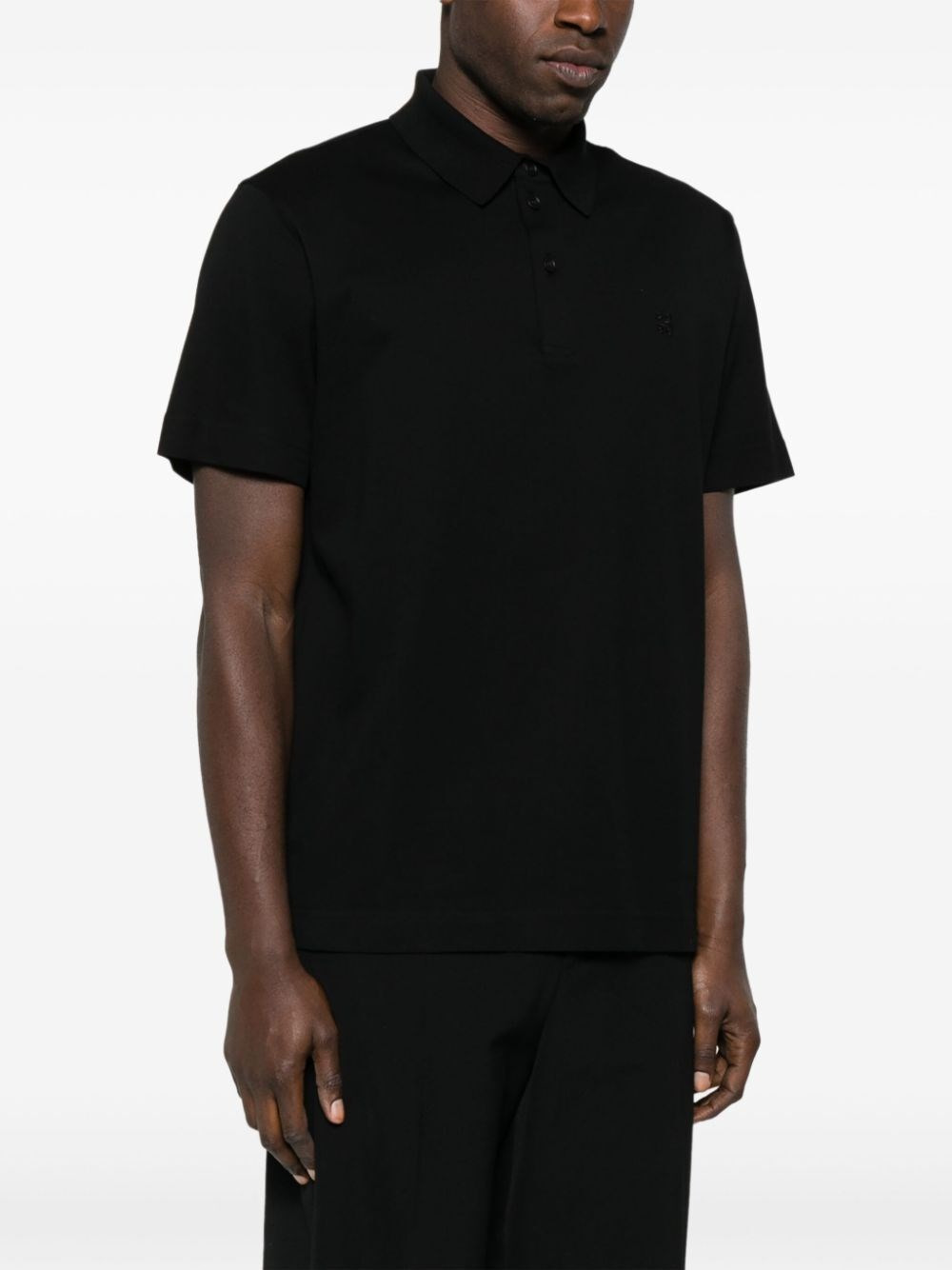 Classic Fit Polo 3 Buttons With `4G` Detail - 3