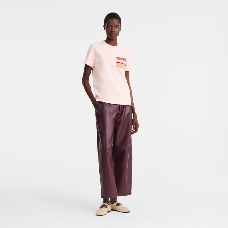 Longchamp T-shirt Caroline Hélain x Longchamp outlook