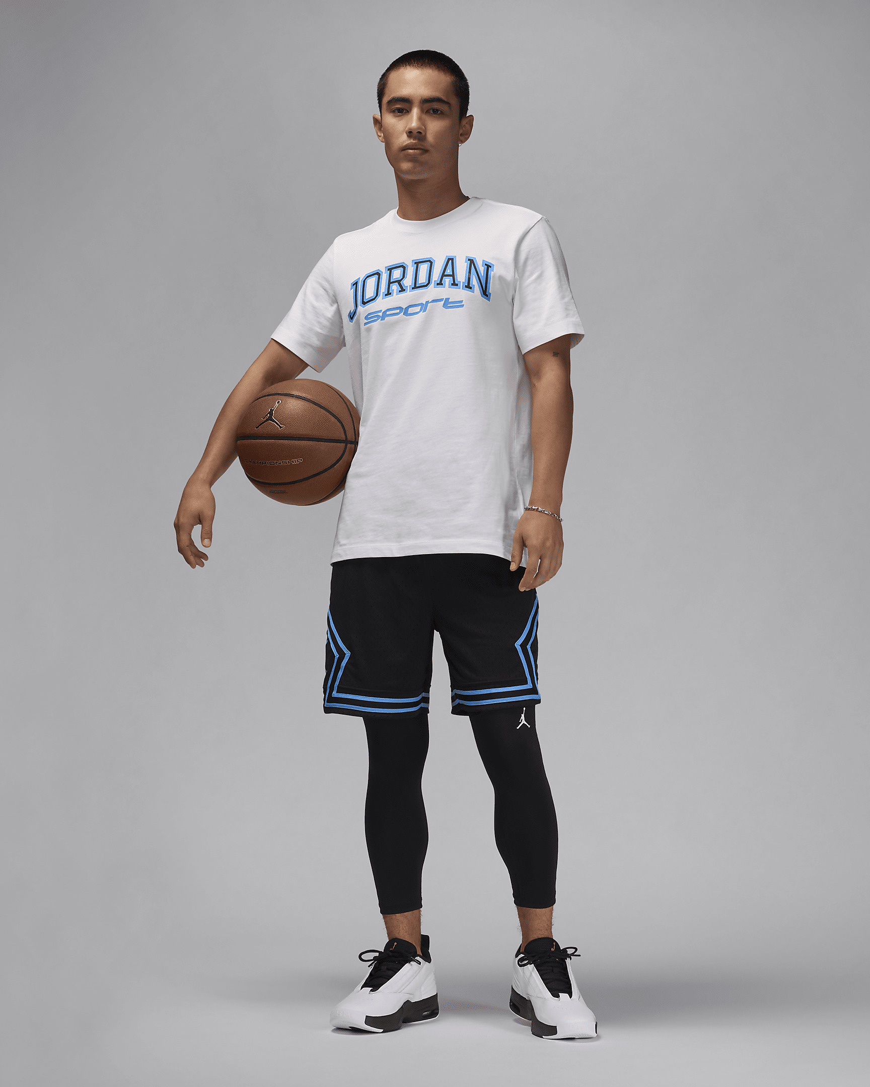 Jordan Sport Men's Dri-FIT 3/4-Length Tights - 6