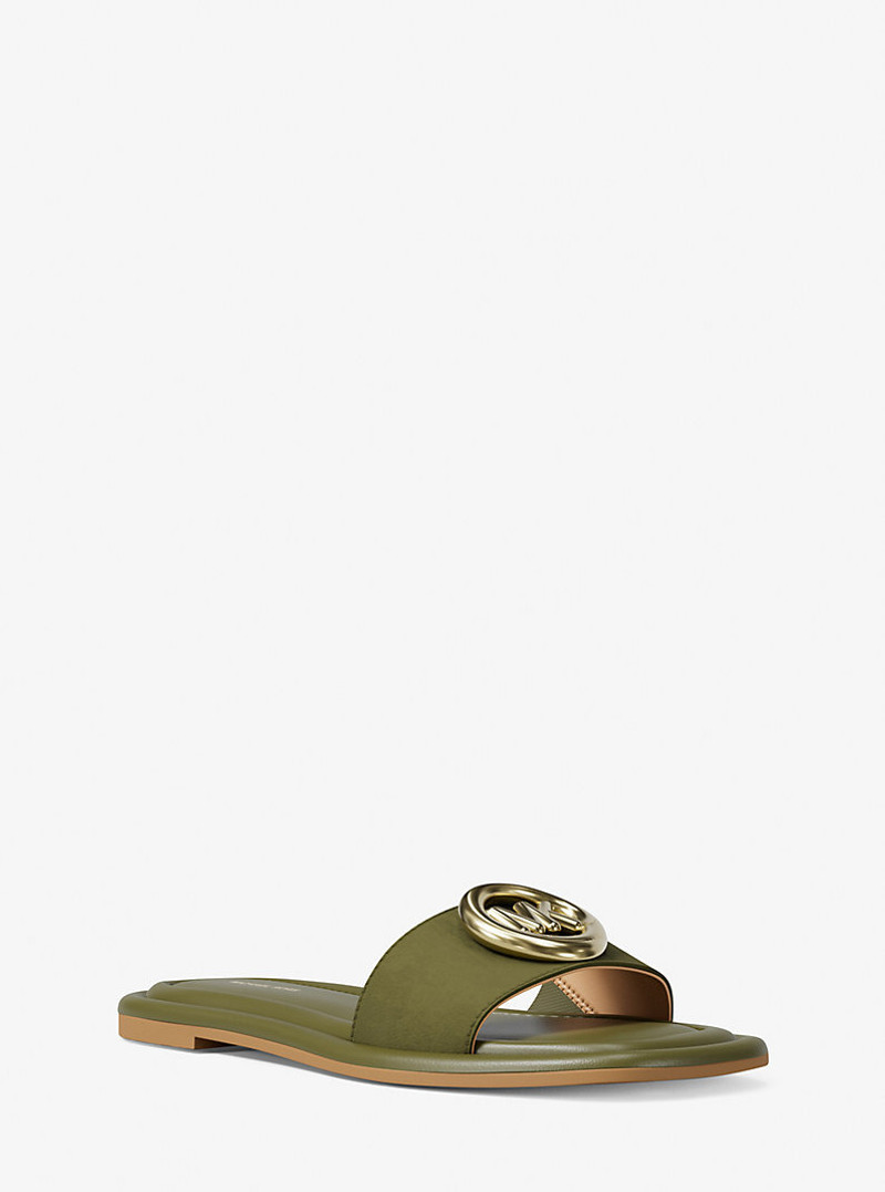 Milan Suede Slide Sandal 1