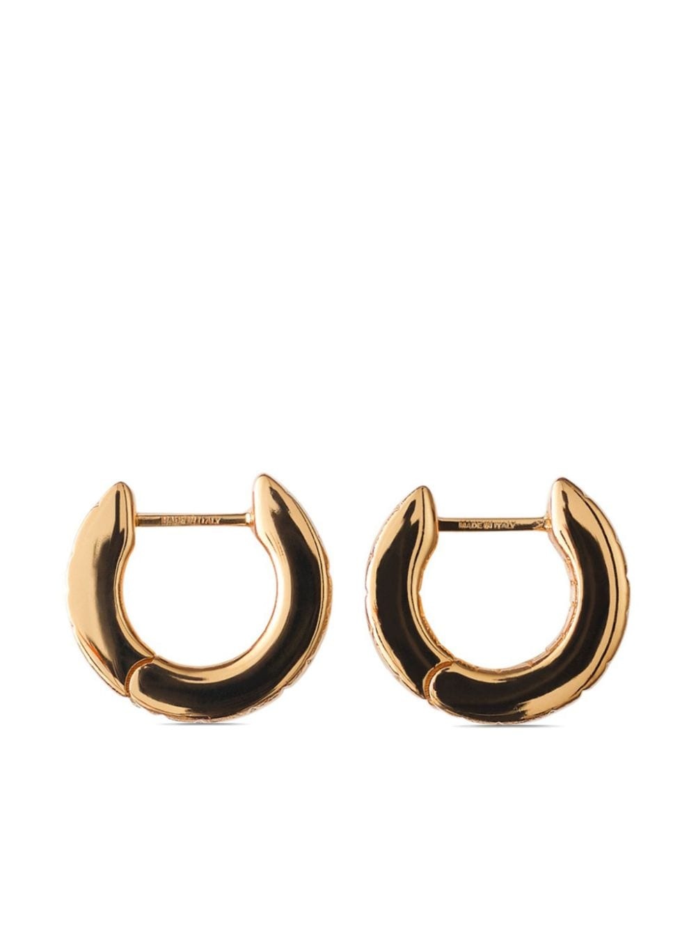 Burberry Rose Monogram Earrings in Gold - Women | Burberry