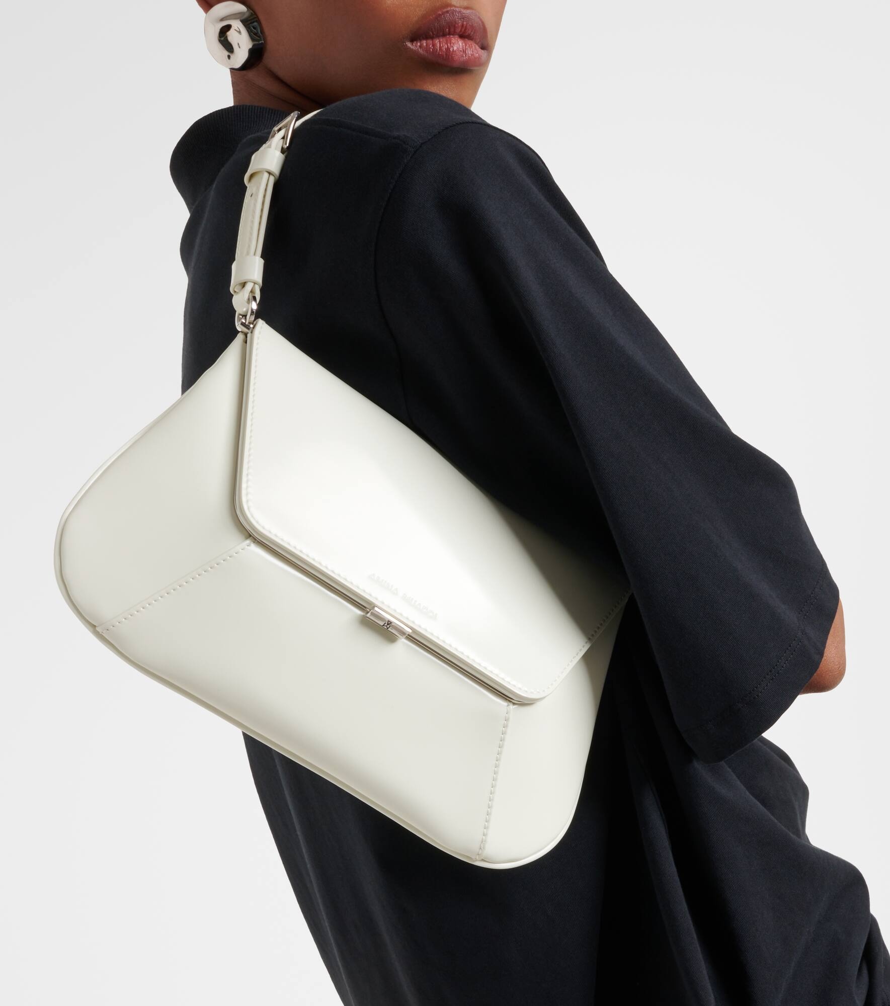 Ami leather shoulder bag - 2