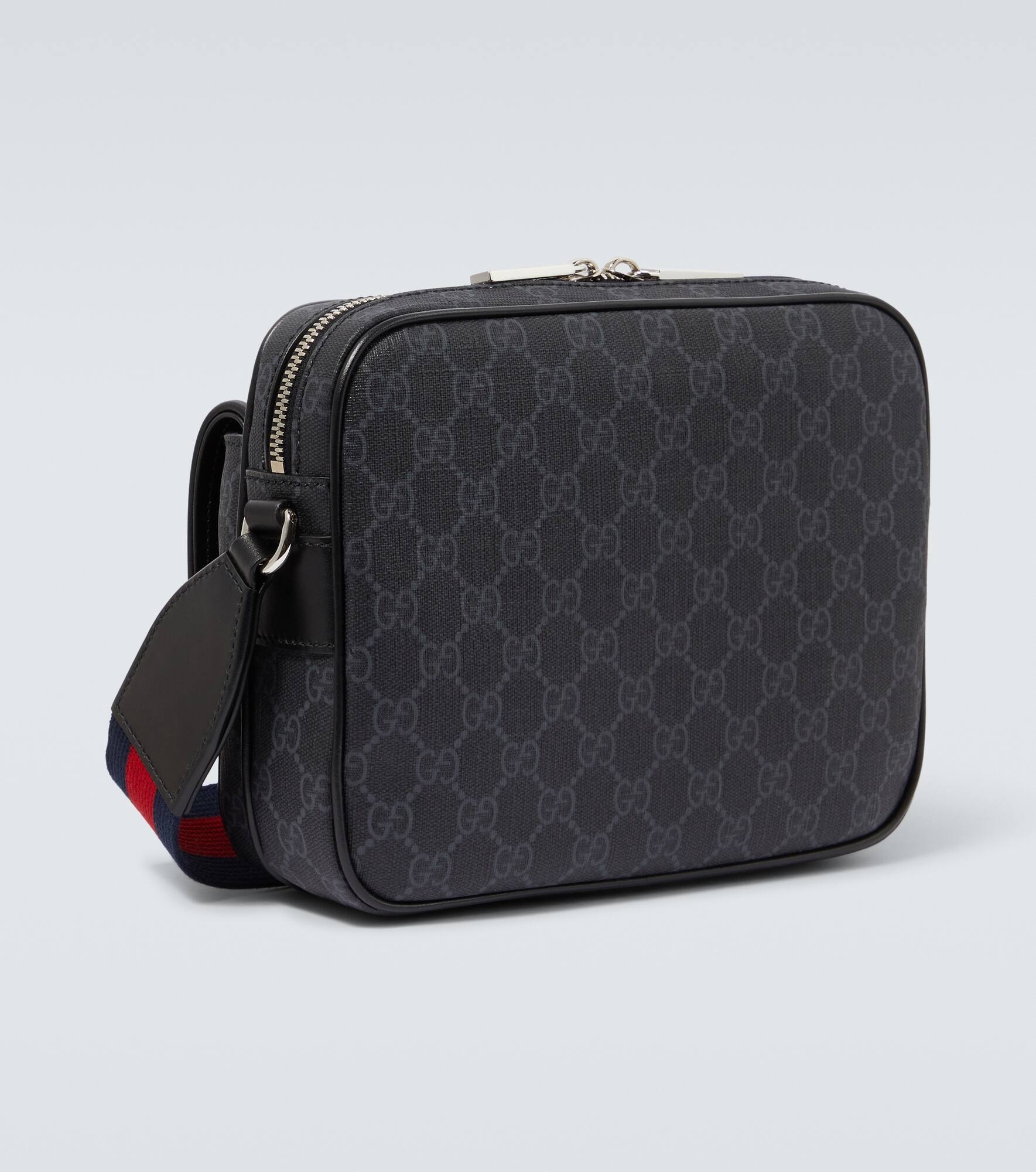 GG Supreme Small faux leather crossbody bag - 5